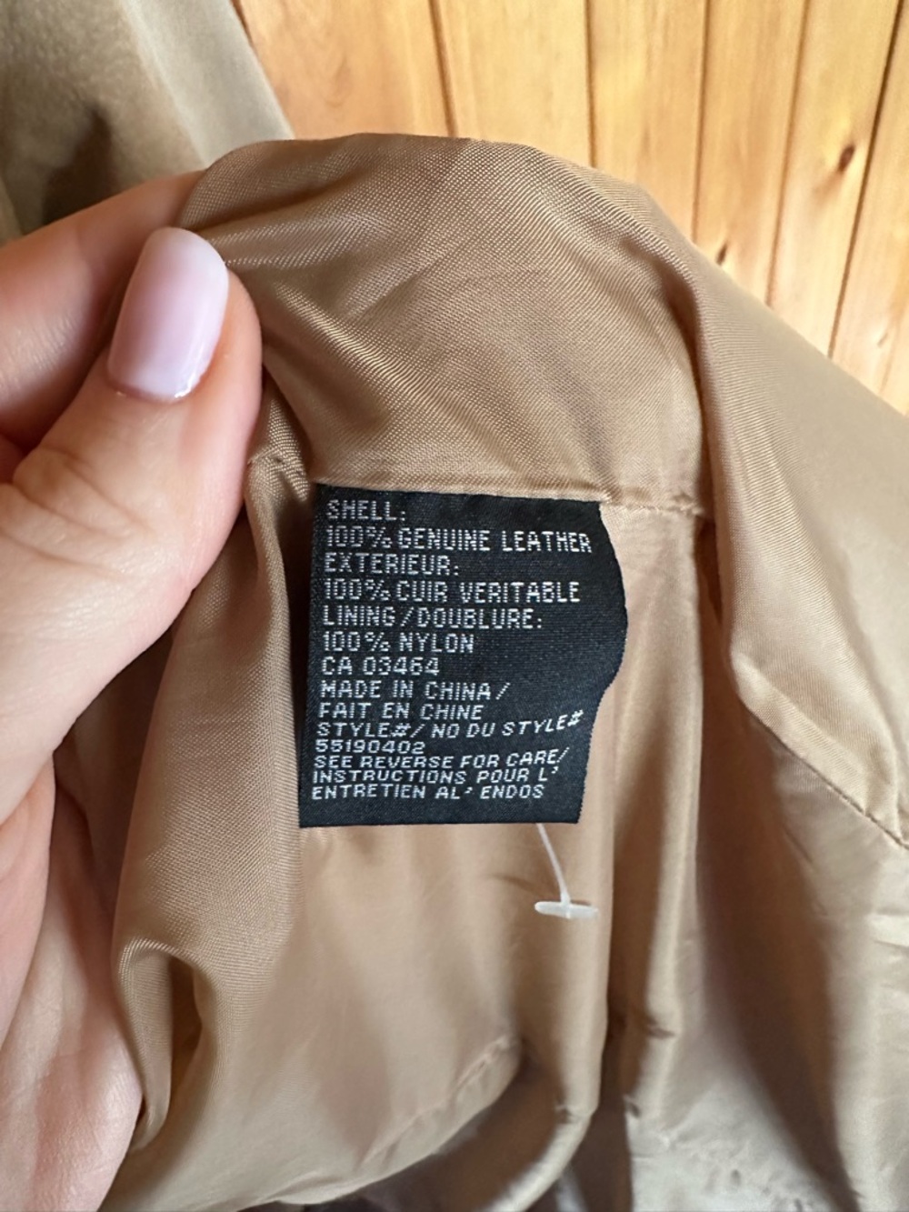 Vintage Genuine Leather Long Coat - Picture 4 of 7